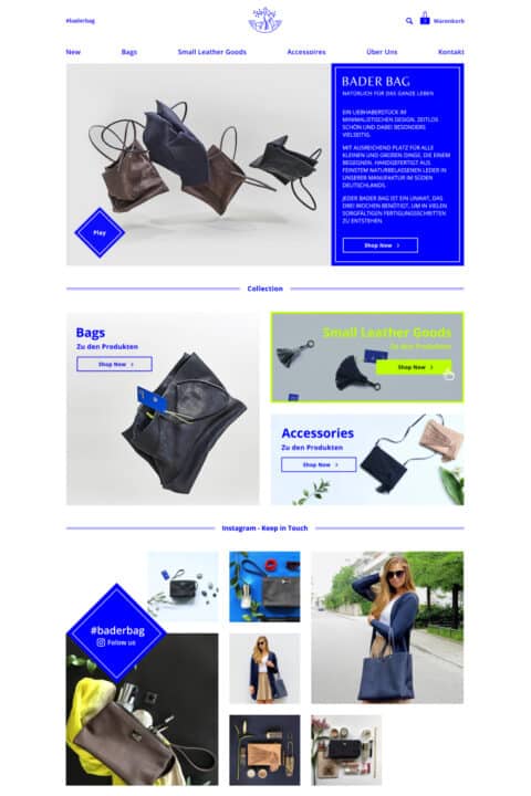 Bader Bag – Handtaschen-Website-Erstellen-Lassen-Webdesign-Agentur-SEO-Suchmachinenpotimierung-Homepage--erstellen-Webdesigner-Freelancer