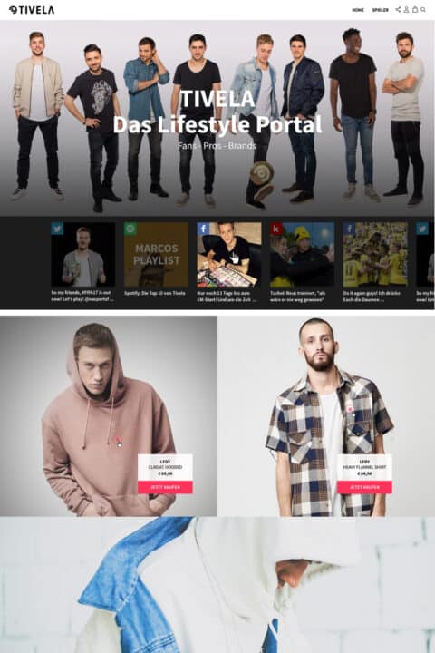 Tivela – Fußballportal-Website-Erstellen-Lassen-Webdesign-Agentur-SEO-Suchmachinenpotimierung-Homepage--erstellen-Webdesigner-Freelancer