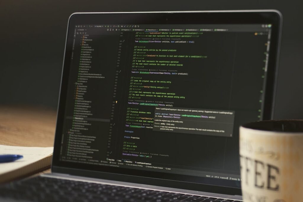 Webdesign auf Monitor – Webdesign für Fahrschulen