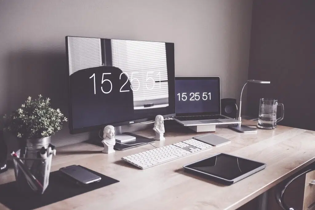 Webdesign Home Office Laptop professionell