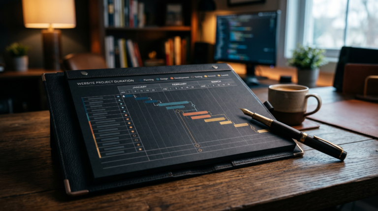 Wie lange dauert eine Website? Realistische Zeiträume pro Projekt-Typ Webdesign - David - Keiser - Website - erstellen - lassen