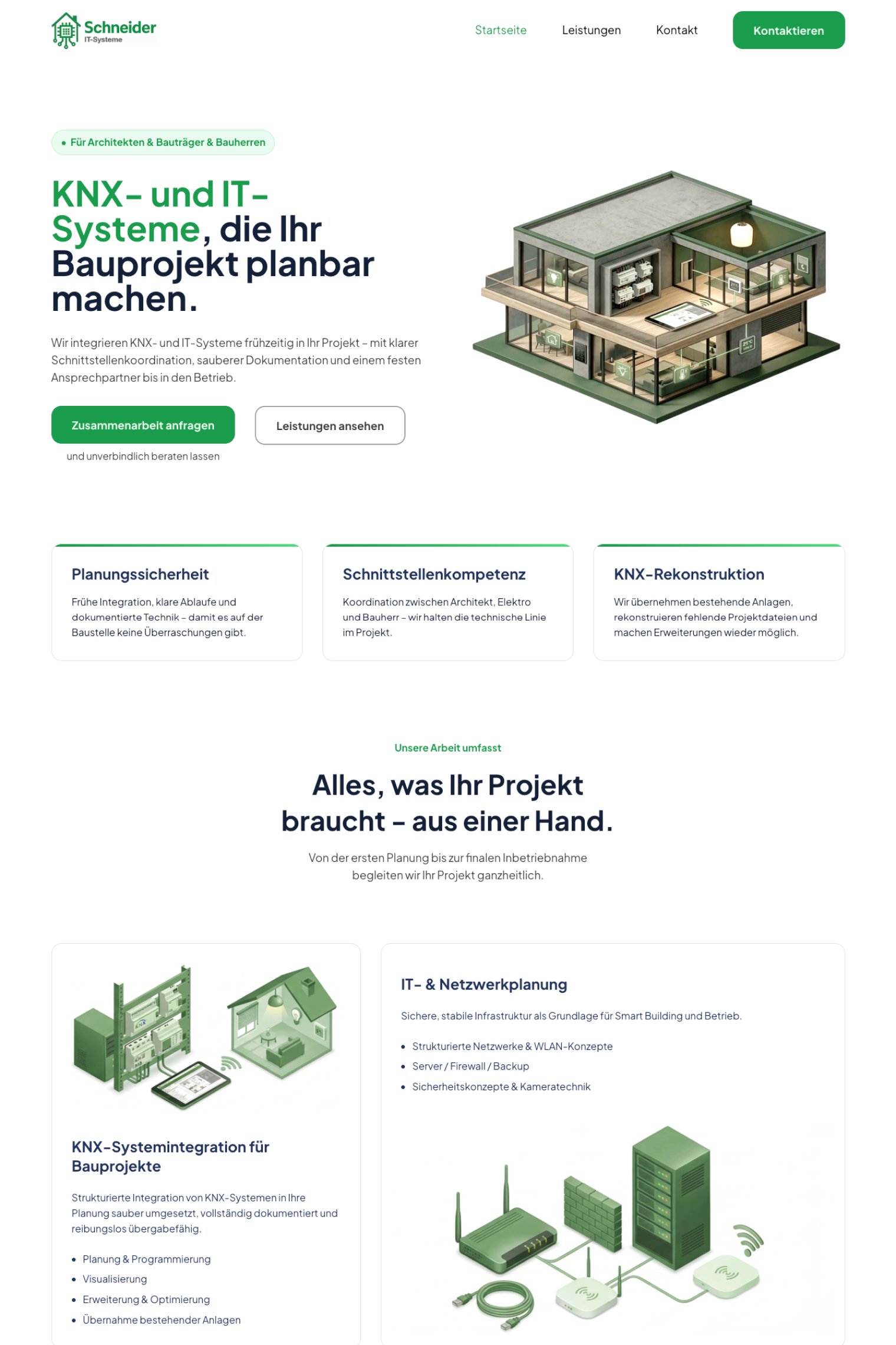 Schneider KNX- und IT-Systeme