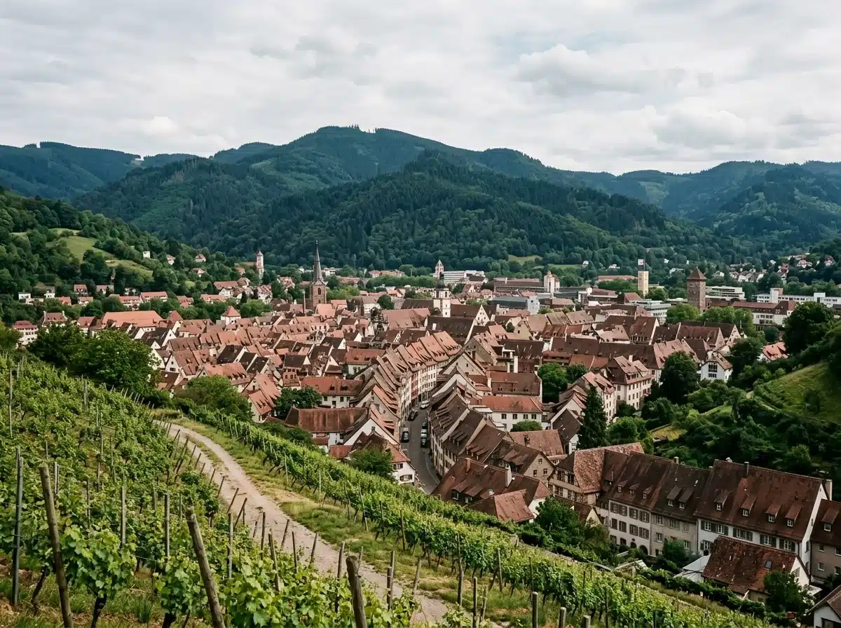 Stadtansicht Freiburg im Breisgau
