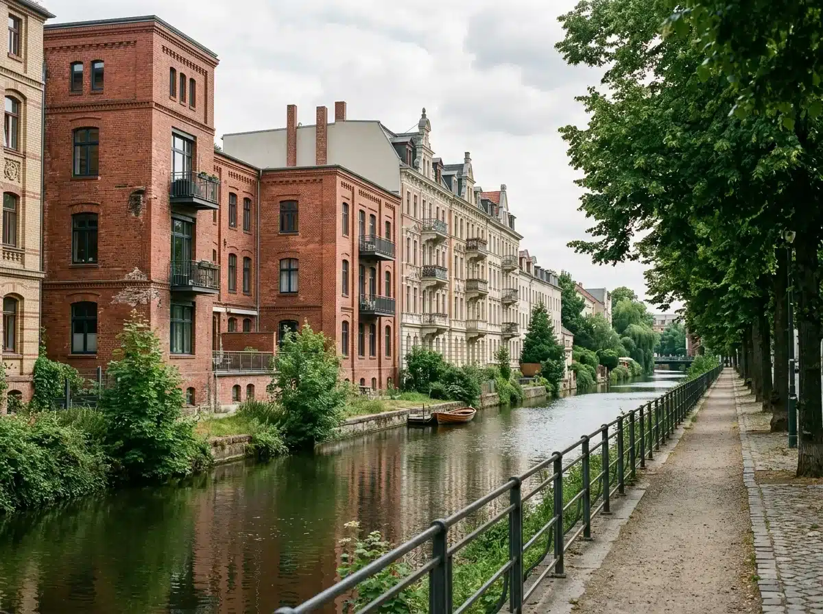 Stadtansicht Leipzig
