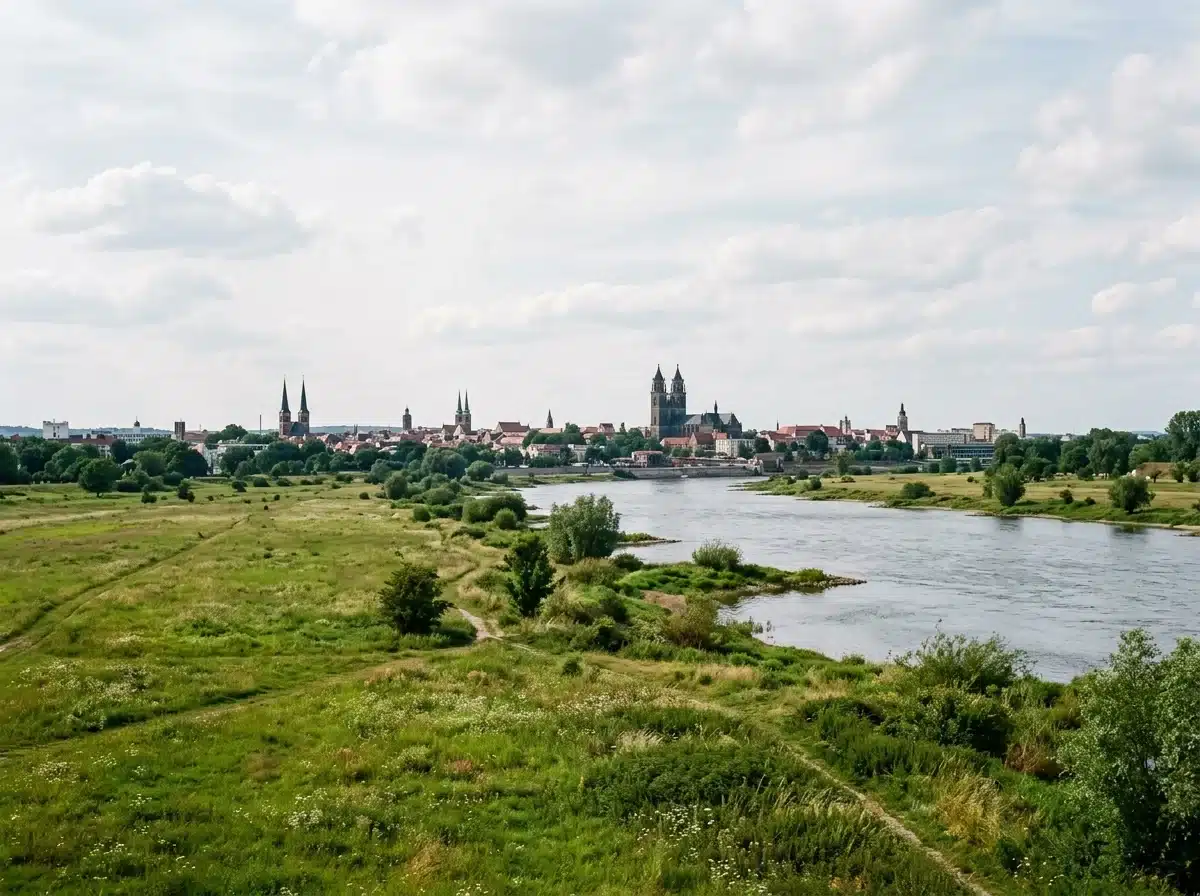 Stadtansicht Magdeburg